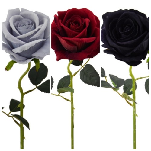 Artificial luxury flowers - luxury, red