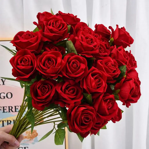 1pc artificial single - artificial, rose