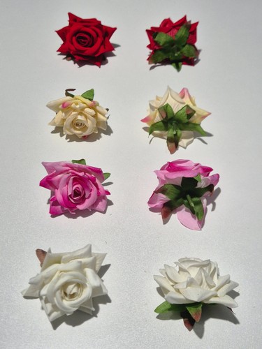 Artificial velvet rose - artificial,