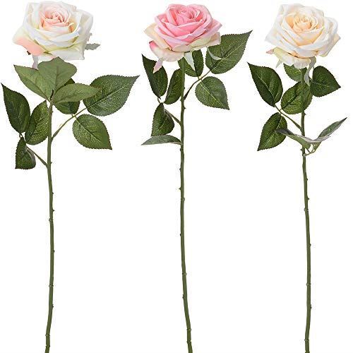 Rebel velvet artificial roses - rebel,