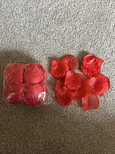 Artificial red velvet - red,
