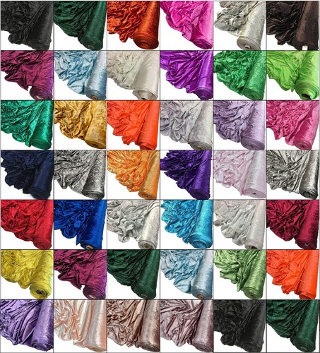 Premium crushed velvet fabric - premium,
