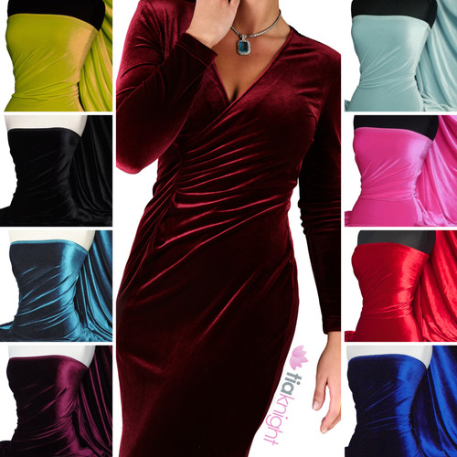 Velvet velour smooth finish - /velour,