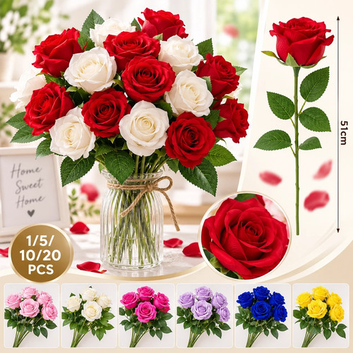 20pcs artificial single - artificial,
